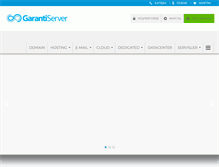 Tablet Screenshot of garantiserver.com